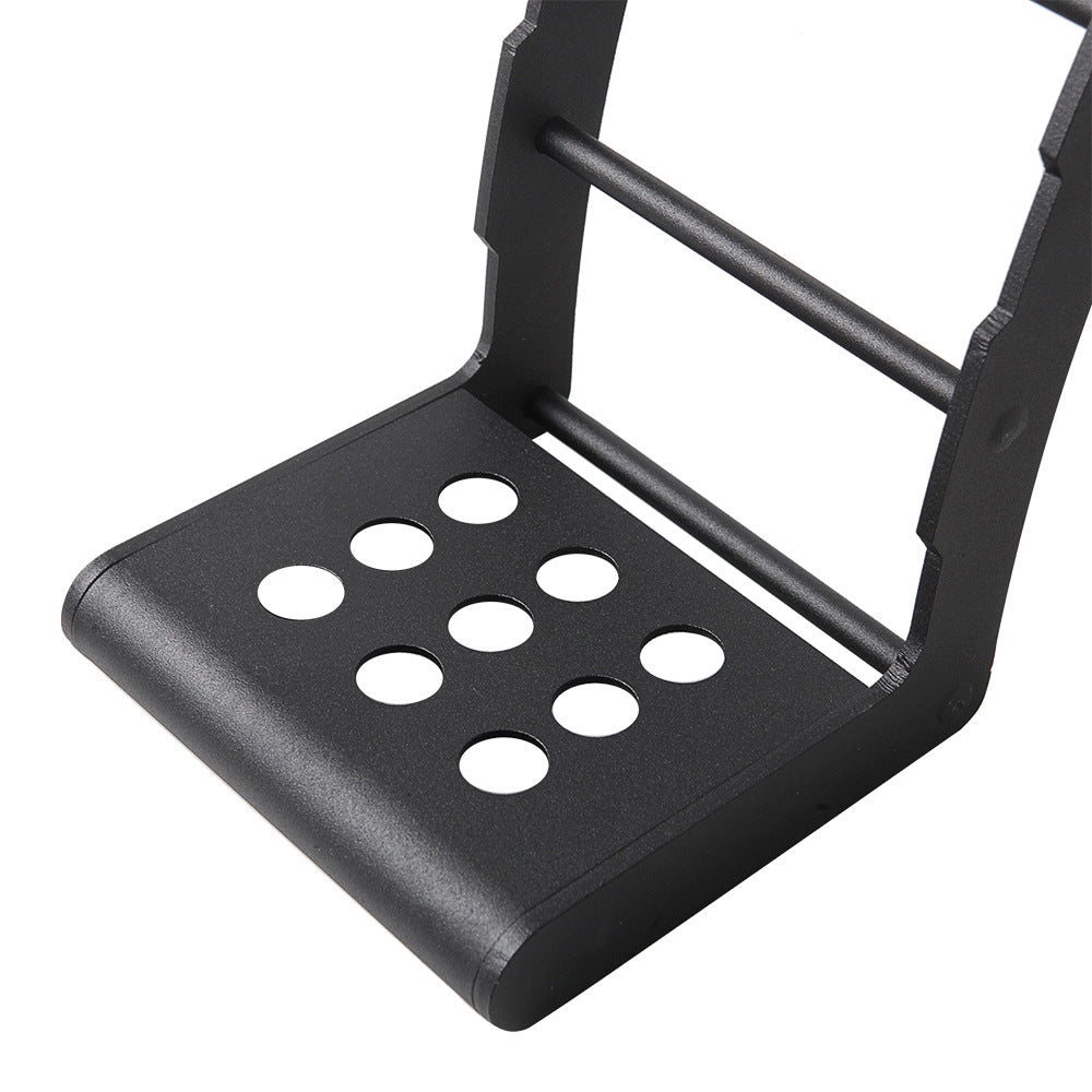 1pc Heavy-Duty Steel Truck Tire Step - Non-Slip Rear Wheel Ladder for Wrangler,SUV, Pickup, Car Roof Access, Fits 24" to 35" Wheels, No Drilling Required