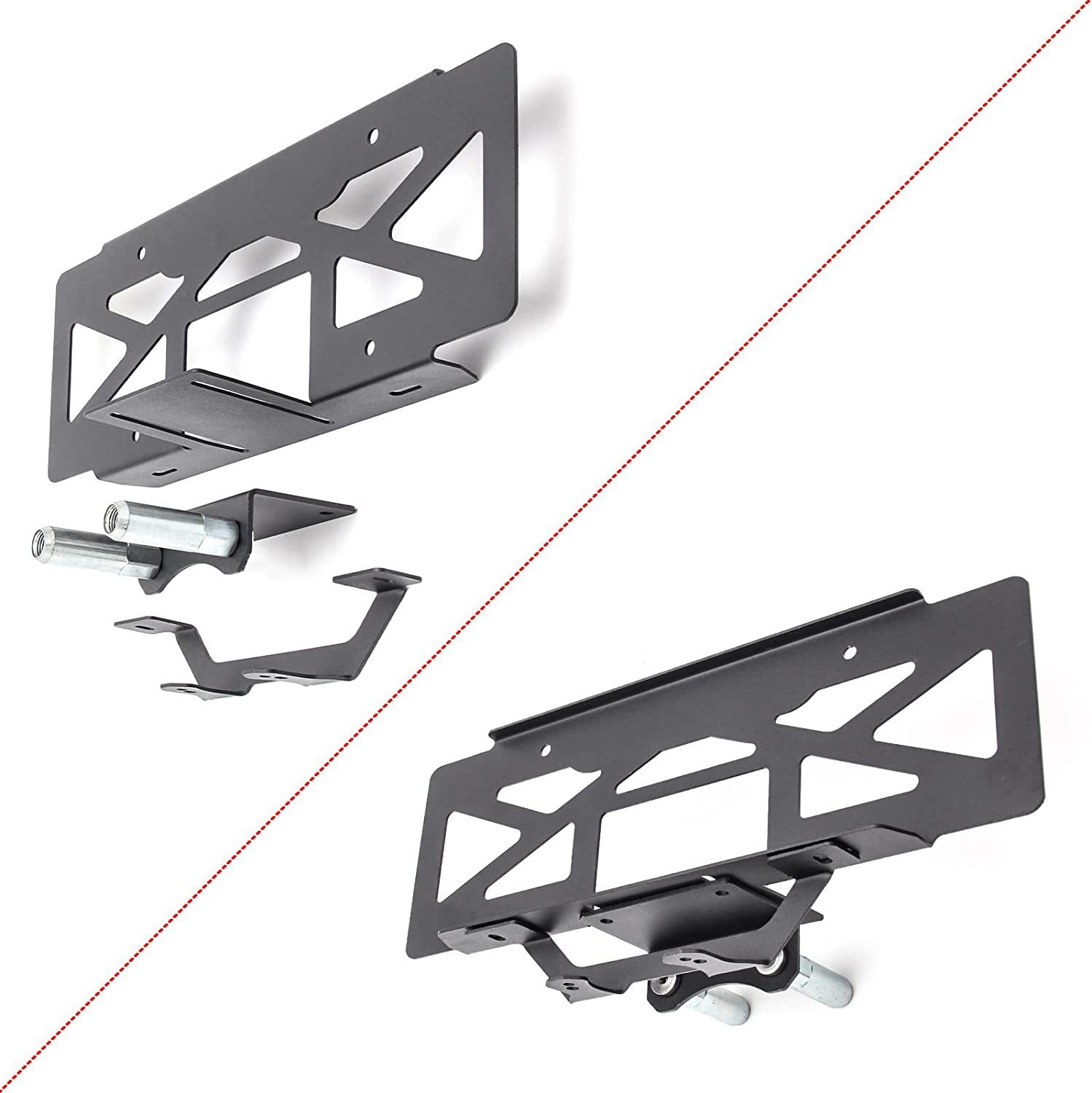 for Wrangler JL JK  off-road vehicle spare tire license plate holder, tailgate rear license plate holder