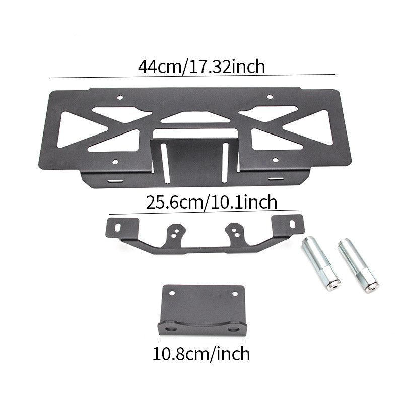 for Wrangler JL JK  off-road vehicle spare tire license plate holder, tailgate rear license plate holder